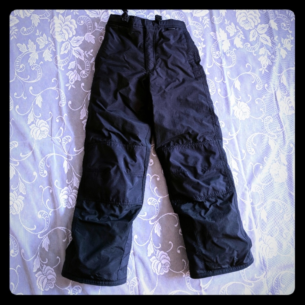 Gelande kids Junior snow pants ski black 12